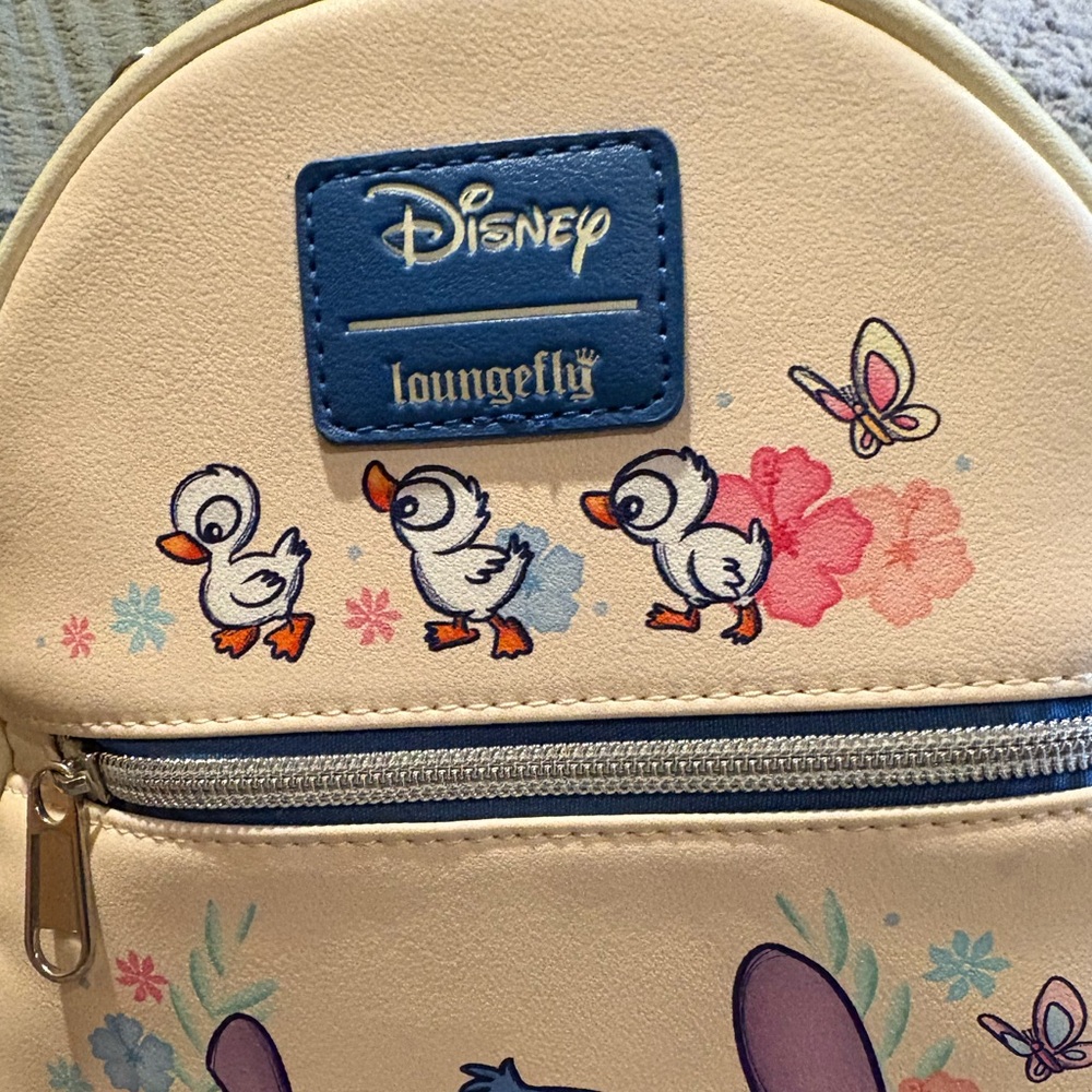 Loungefly Disney Lilo & Stitch Stitch With Ducks Mini Backpack - Picture 2 of 16